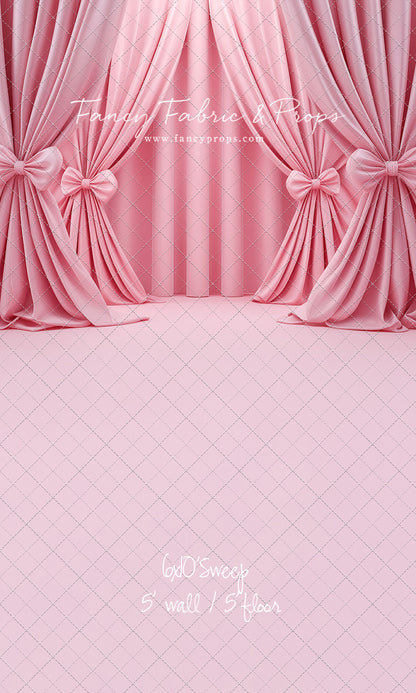 Pink Bow Drama - With Sweep Option