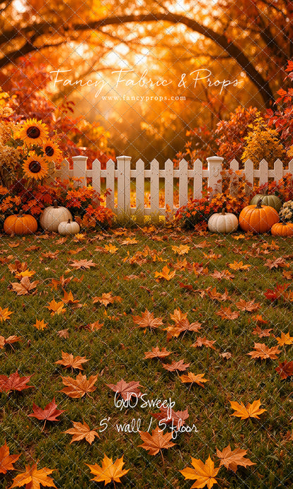 Pumpkin Patch Garden - With Sweep Option