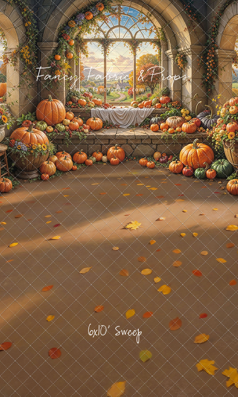 Pumpkin Patch Paradise - With Sweep Option