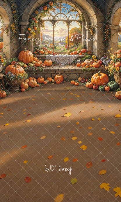 Pumpkin Patch Paradise - With Sweep Option