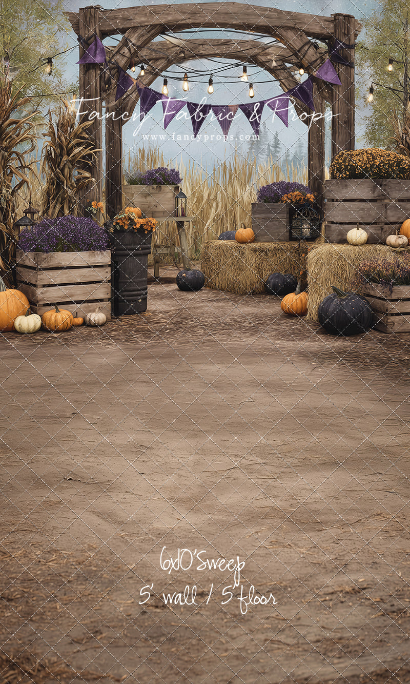 Pumpkin & Plum Harvest - with Sweep Option