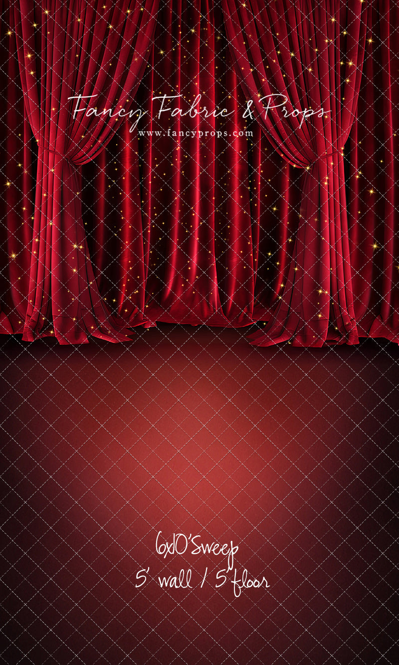 Red Carpet Glam - With Sweep Option