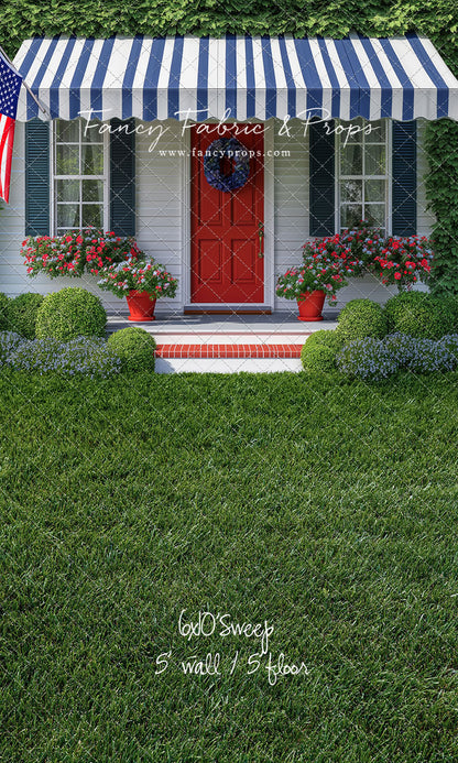 Red White & Bloom - With Sweep Option