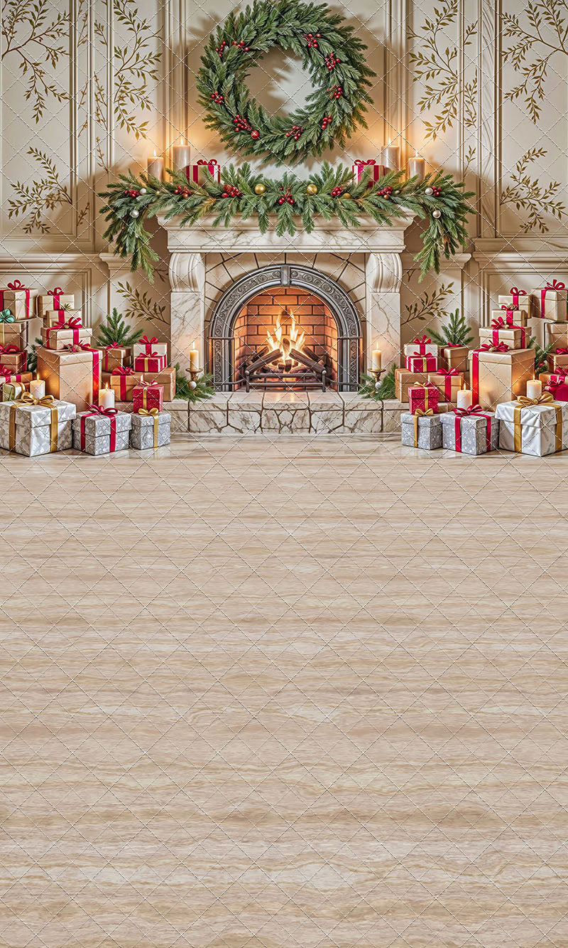 Regal Hearth & Holiday Cheer - with Sweep Option