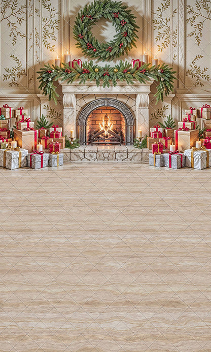 Regal Hearth & Holiday Cheer - with Sweep Option