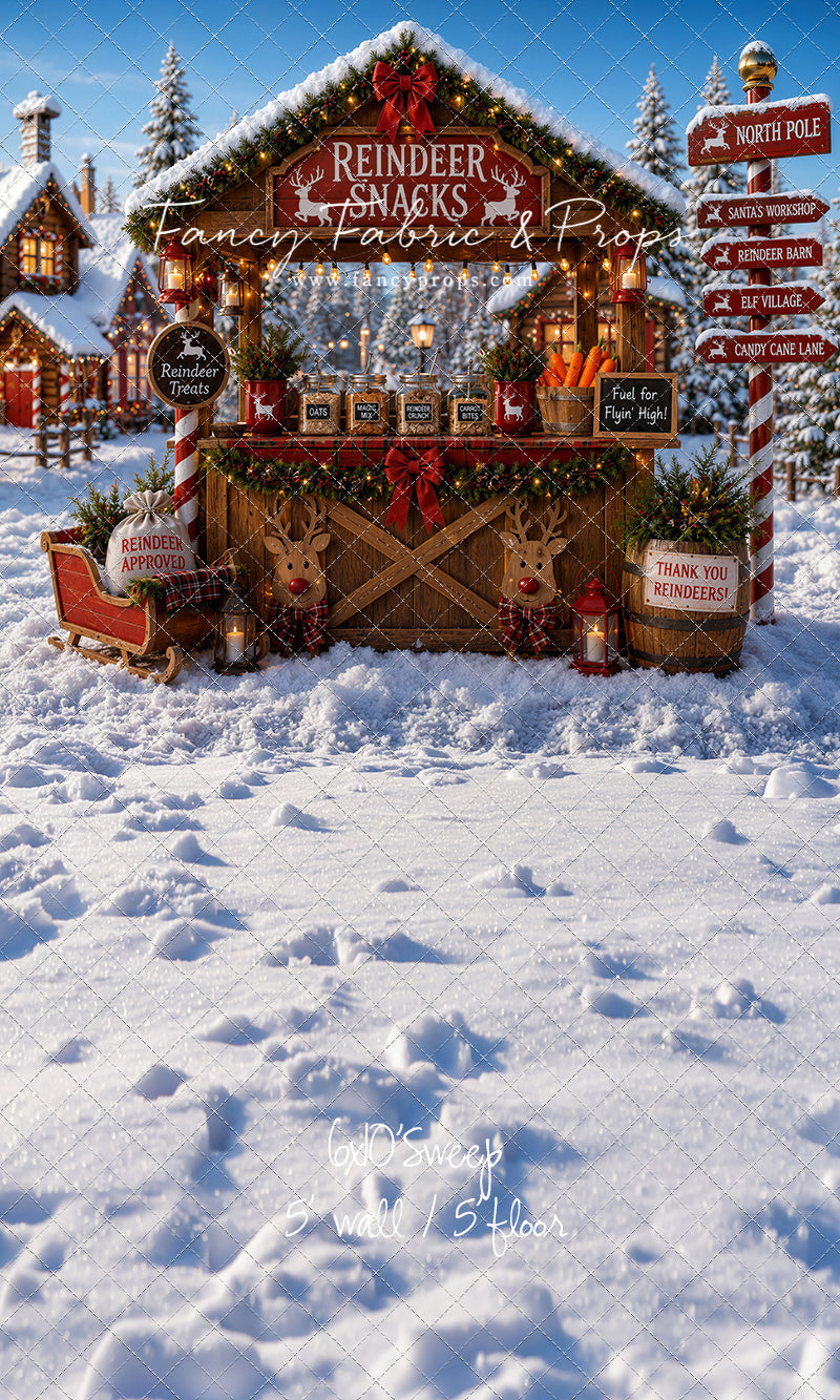 Reindeer Snacks- With Sweep Option