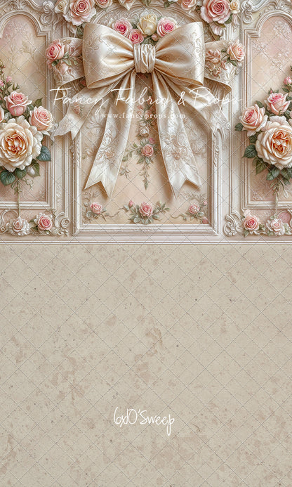 Ribbon & Pearl - With Sweep Option