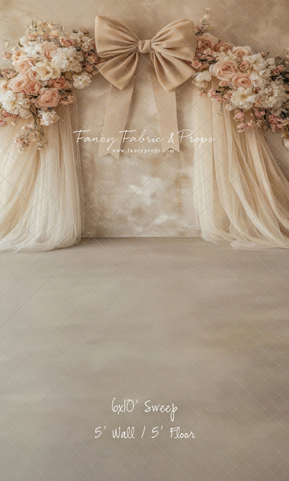 Ribboned Bloom  - With Sweep Option