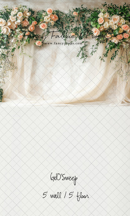 Rosette Drape - With Sweep Option