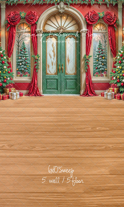 Rosy Holiday Hall - with Sweep Option