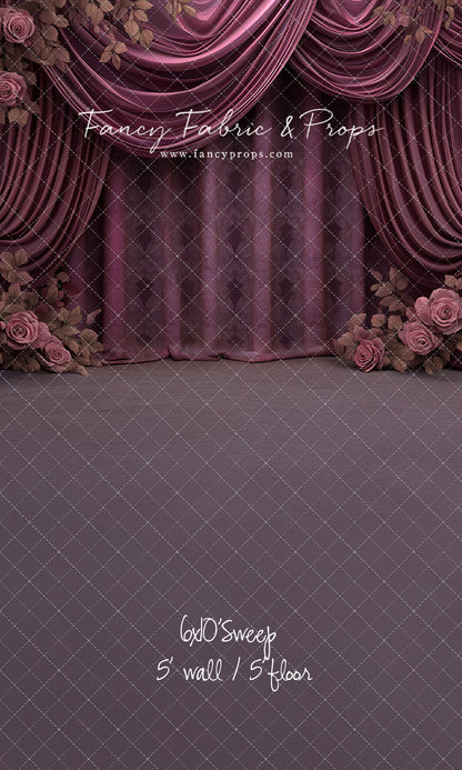 Royal Plum Soiree - With Sweep Option