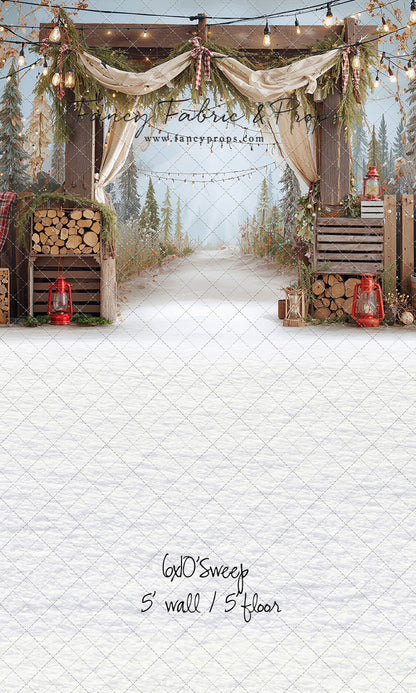 Rustic Winter Passage - With Sweep Option