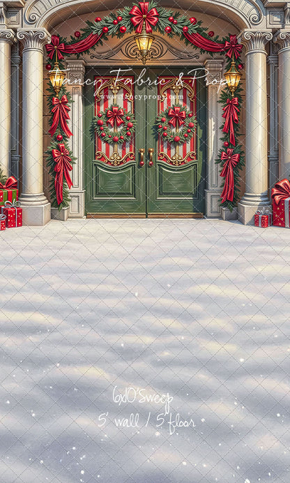 Santa's Sweet Entrance - with Sweep Option
