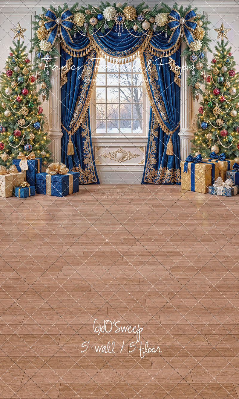 Sapphire & Gold Christmas - with Sweep Option
