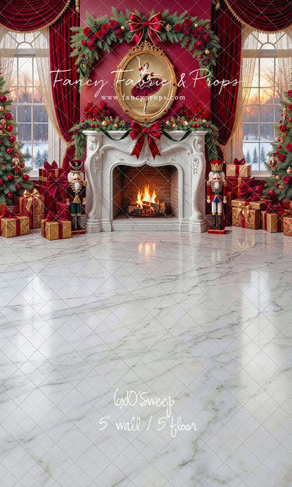Scarlet Ballerina Christmas - with Sweep Option