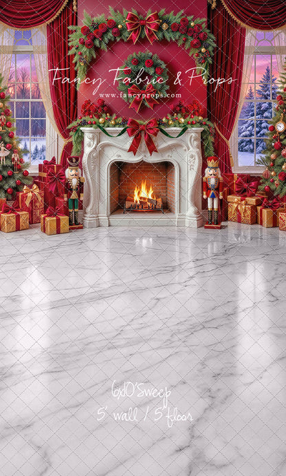Scarlet Christmas Room - with Sweep Option