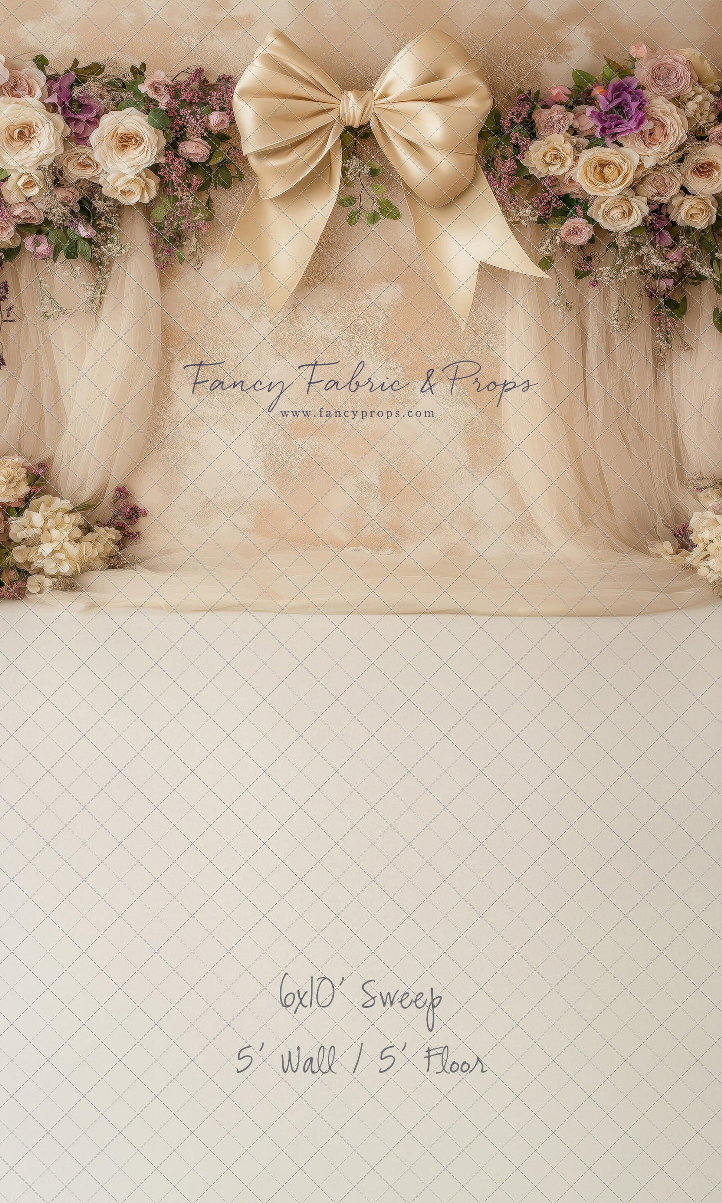 Shades of Blushing Lavender - With Sweep Option