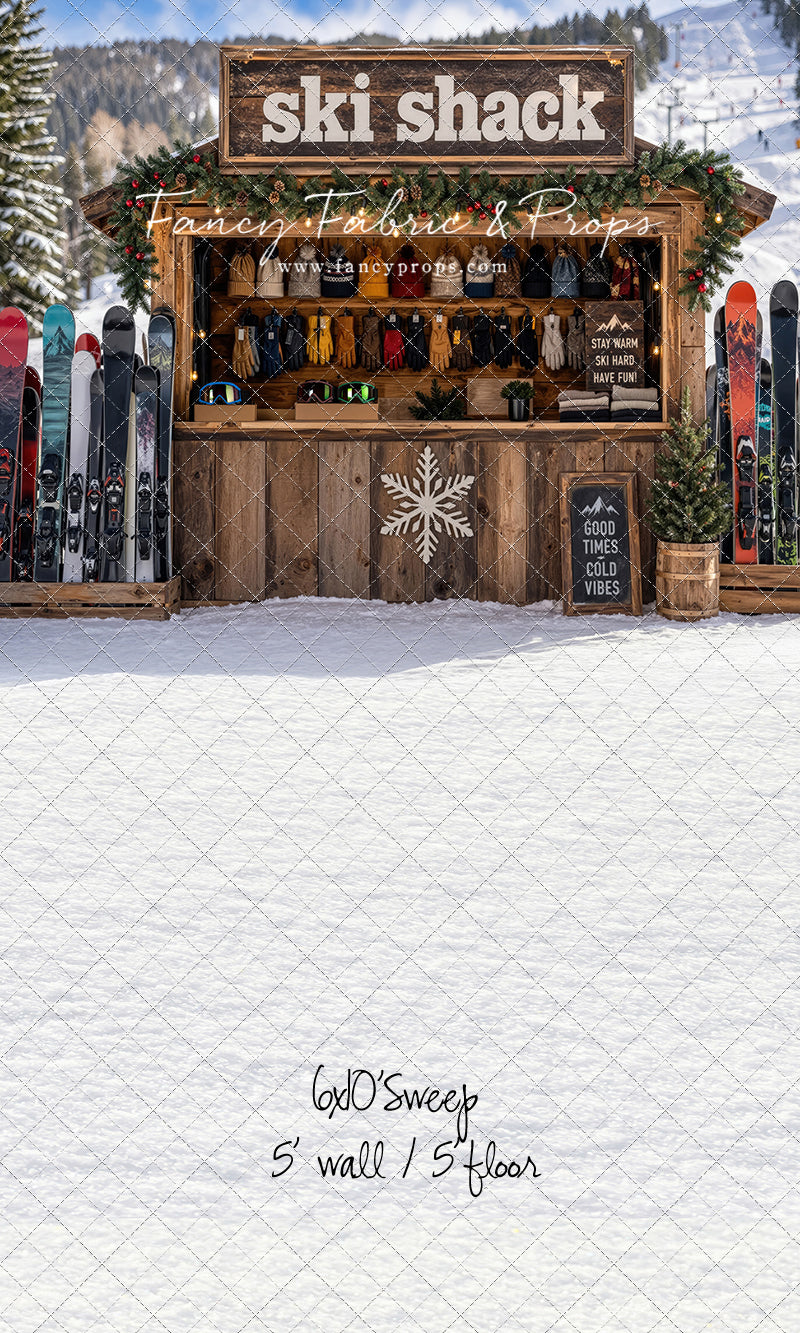Snow Day Ski Shack - With Sweep Option