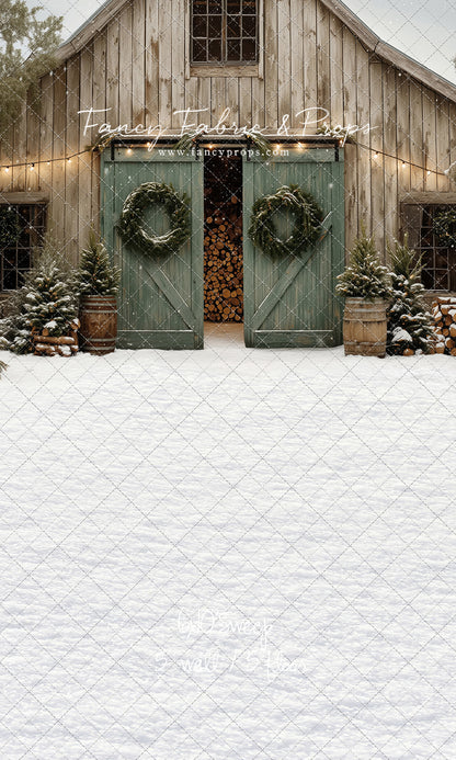 Snowfall Barn - with Sweep Option
