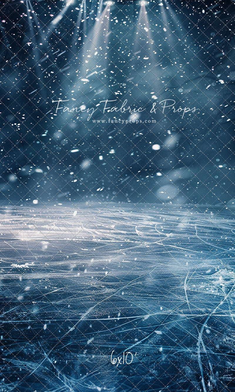 Snowy Rink - Sweep Sizes Only