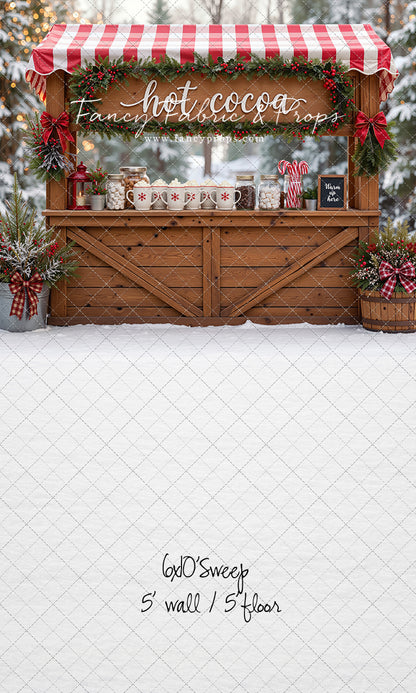 Snowy Sips Cocoa Bar - With Sweep Option