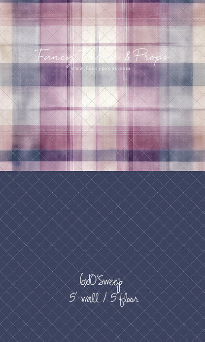 Soft Haze Tartan - With Sweep Option