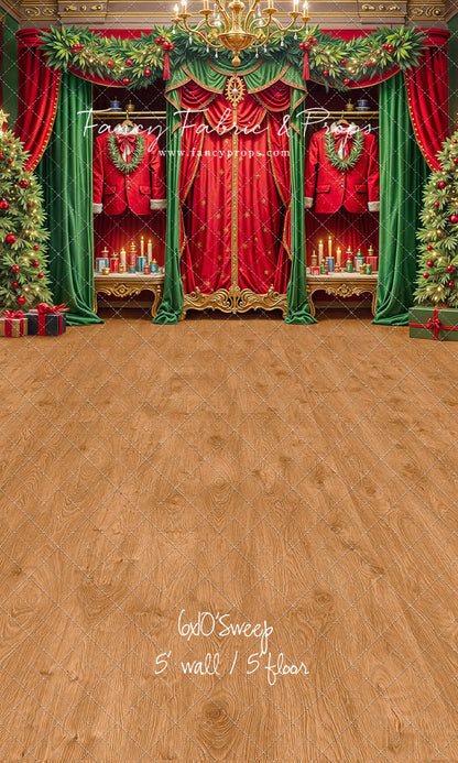 Suiting Up Santa - with Sweep Option