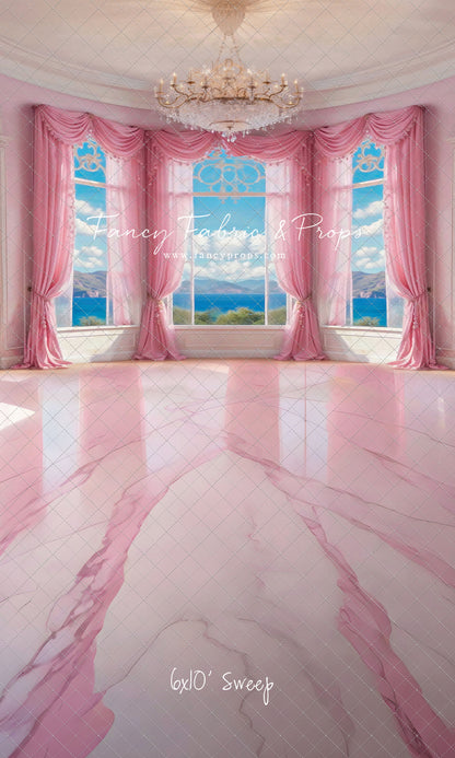 Summer Season Victorian Window - Marble Floor - With Sweep Option