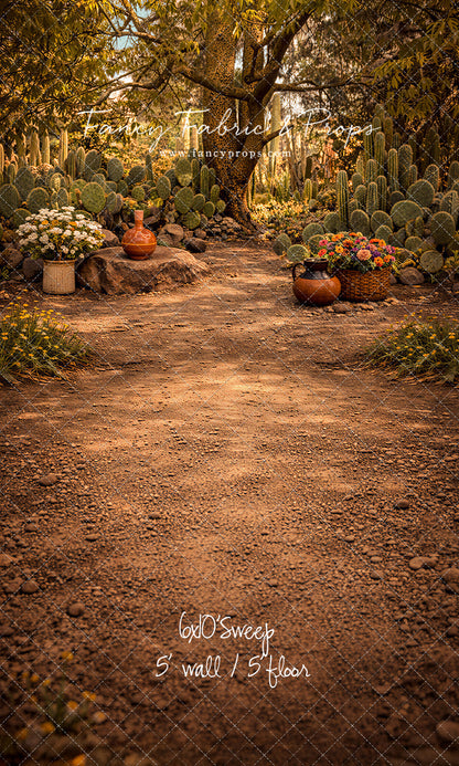 Sunlit Cactus Garden - With Sweep Option
