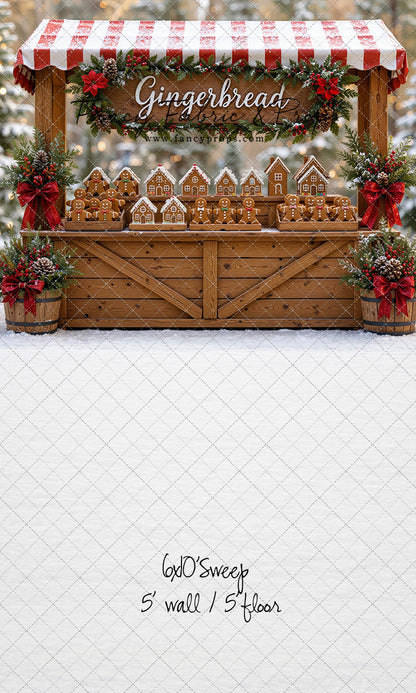 Sweet Spruce Gingerbread Stand - With Sweep Option