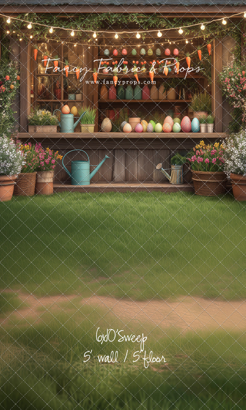 The Easter Garden Shop - With Sweep Option