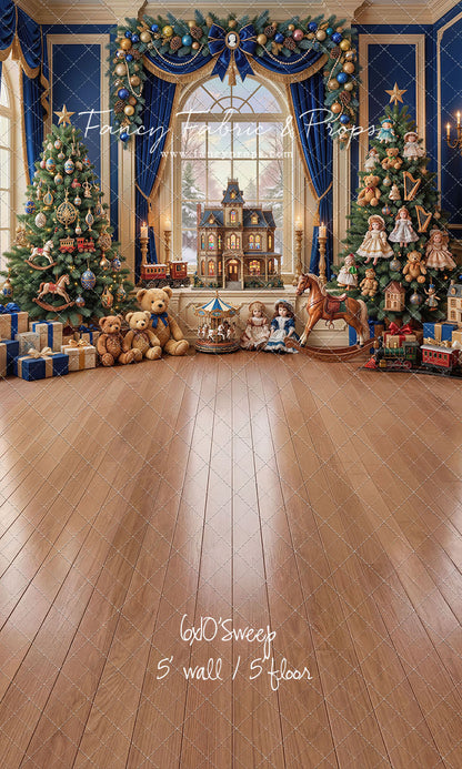 The Holiday Dollhouse Room - with Sweep Option