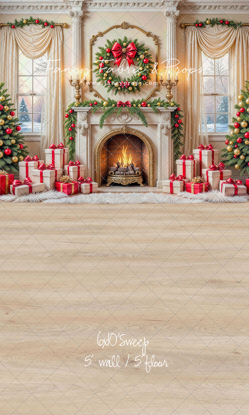 The Ivory Noel Parlor - with Sweep Option
