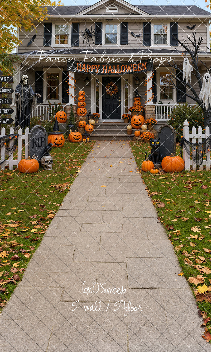 Trick or Treat Stop - With Sweep Option