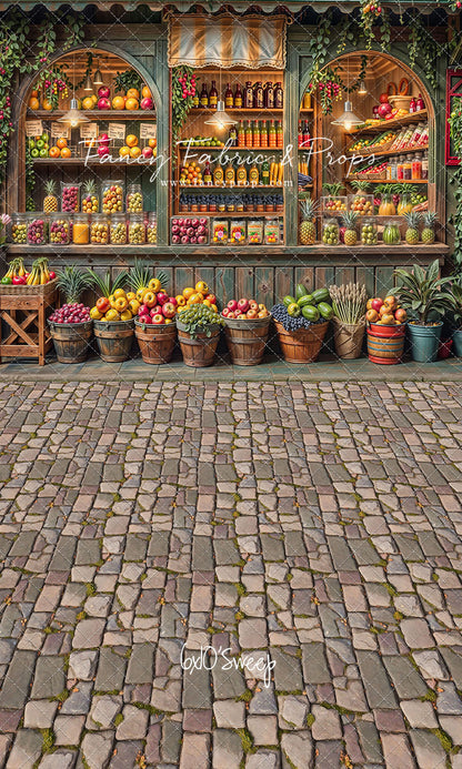 Tropical Fruit Market - With Sweep Option