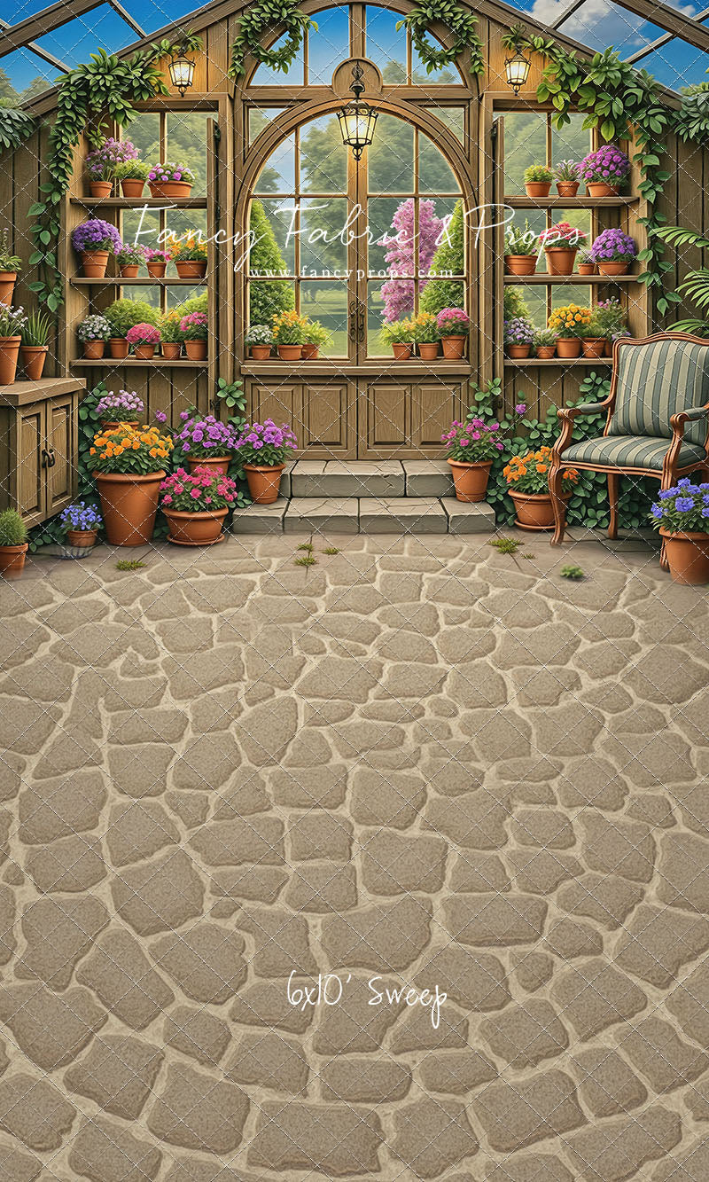 Violet Lavender Greenhouse - With Sweep Option