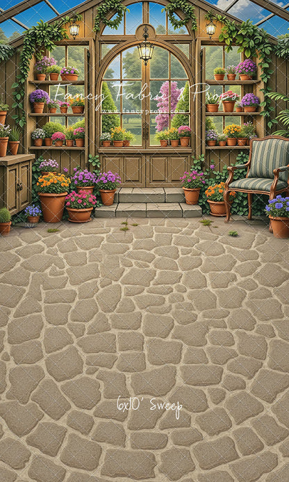 Violet Lavender Greenhouse - With Sweep Option