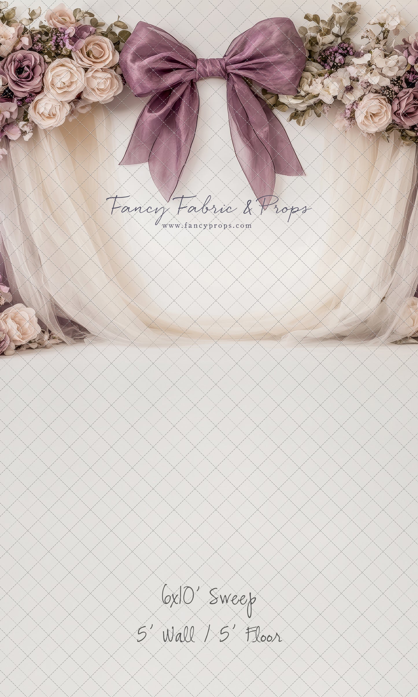 Violet Rose Cashmere - With Sweep Option