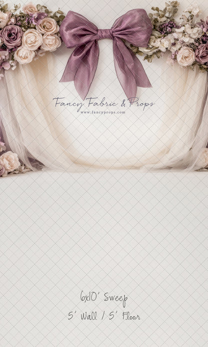 Violet Rose Cashmere - With Sweep Option