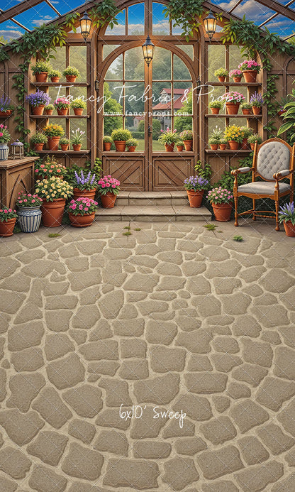 Vivid Blooming Greenhouse - With Sweep Option