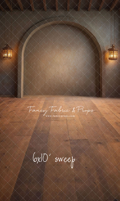 Warm Amber Alcove - With Lights - With Sweep Option