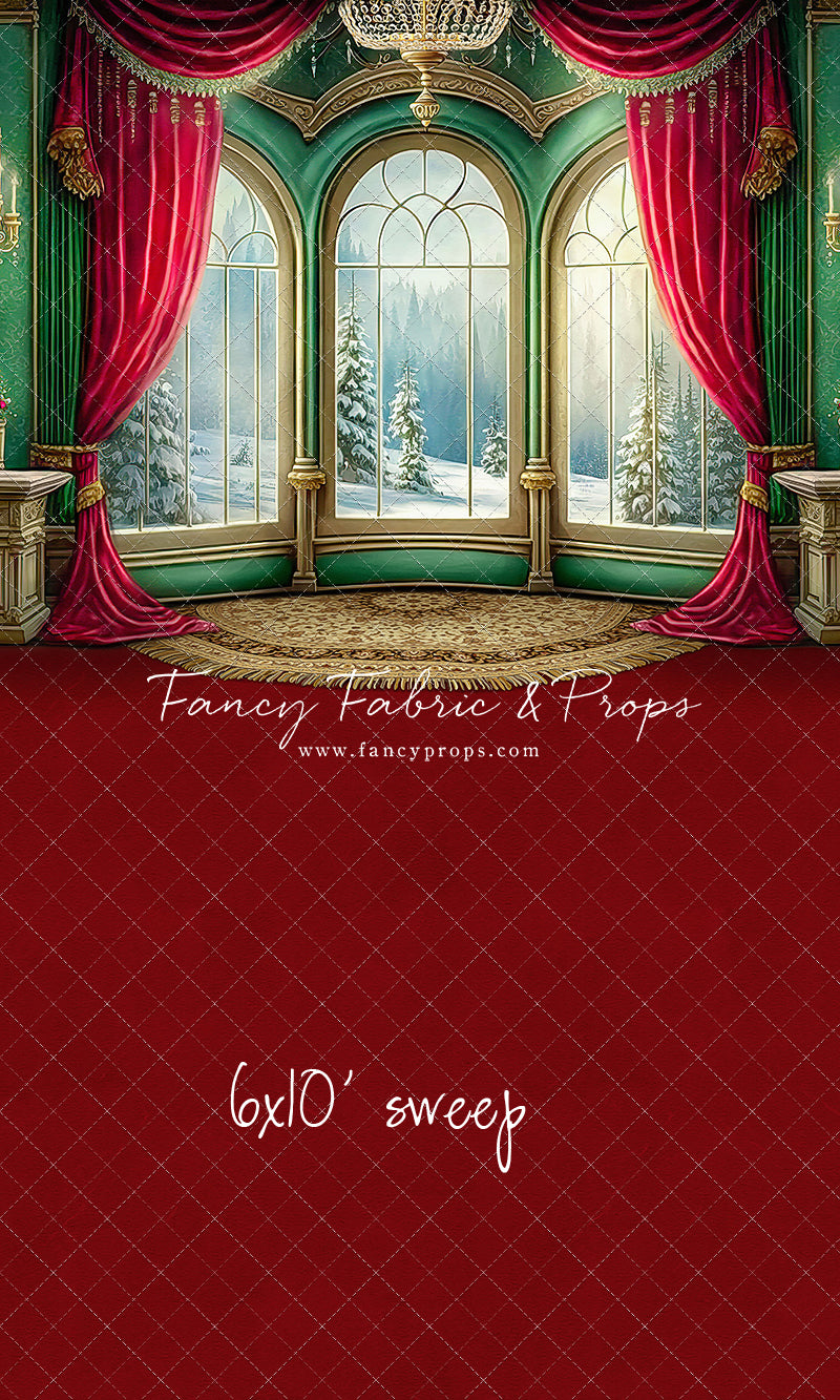 Warm Loving Holiday - Red Carpet Option - with Sweep Option