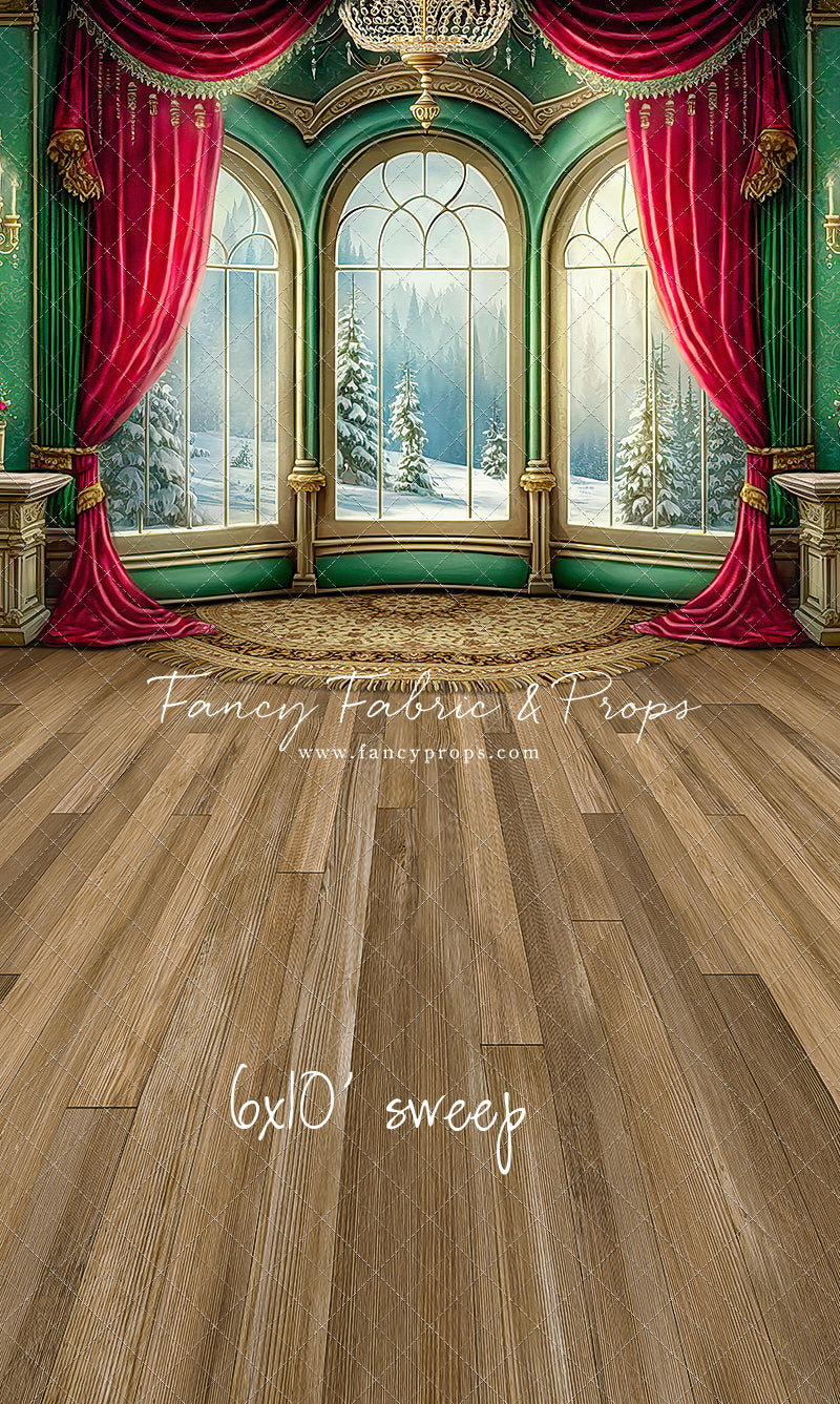 Warm Loving Holiday - Wood Floor Option - with Sweep Option