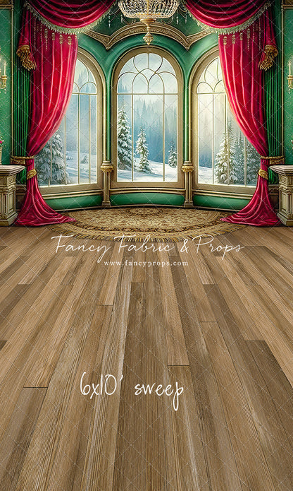 Warm Loving Holiday - Wood Floor Option - with Sweep Option