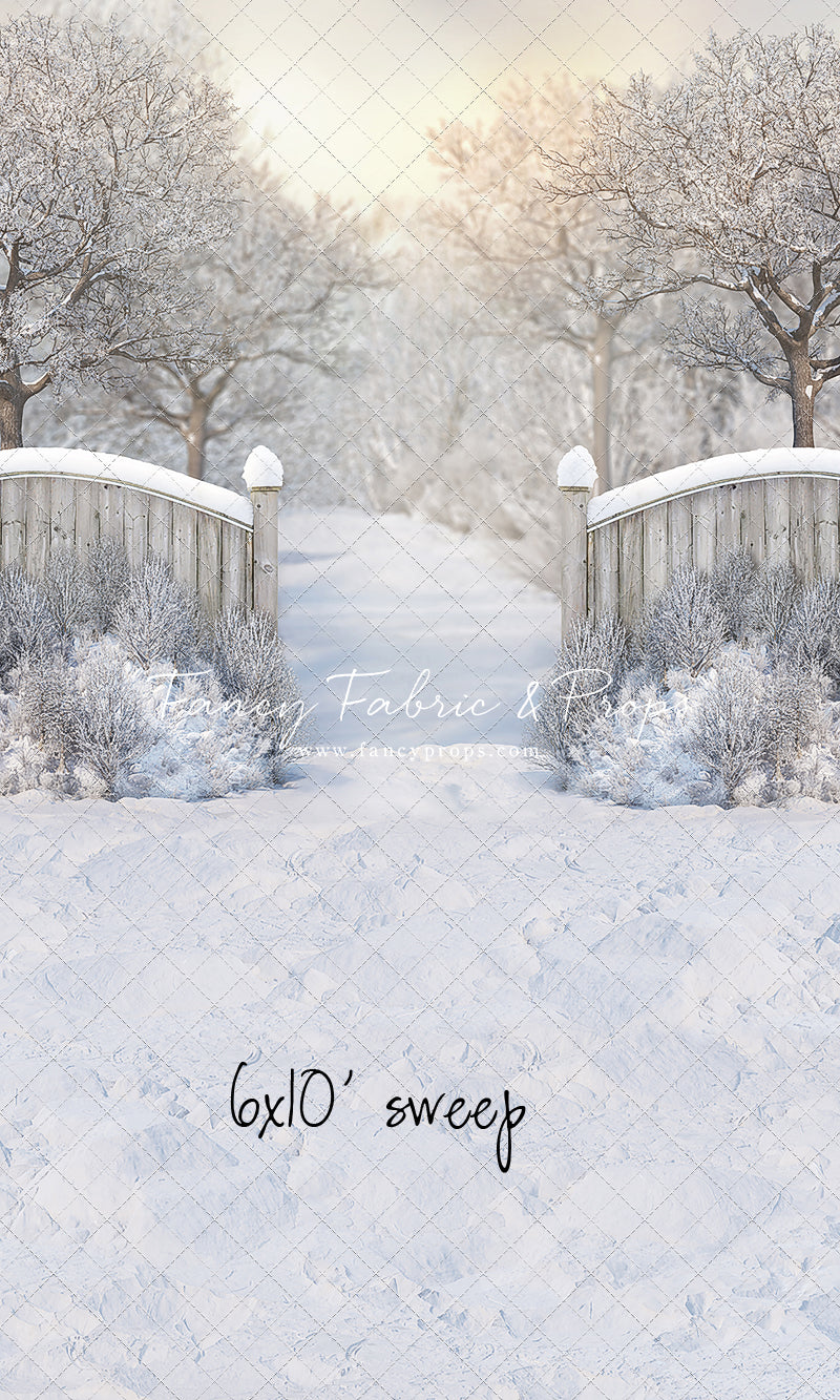 Winter Forest Entrance - with Sweep Option