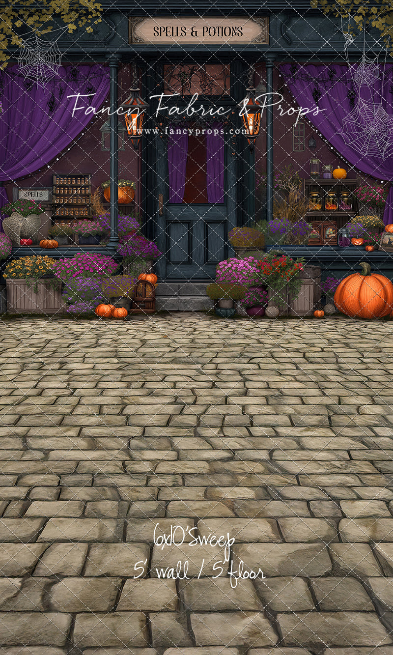 Witch's Hollow Mercantile - With Sweep Option