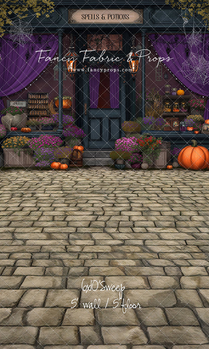 Witch's Hollow Mercantile - With Sweep Option