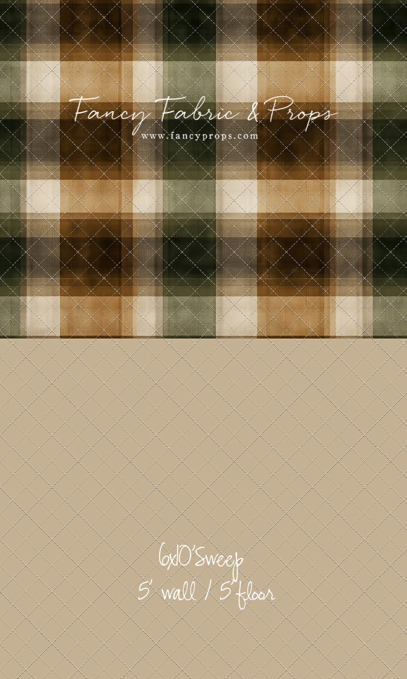 Woodland Plaid - With Sweep Option