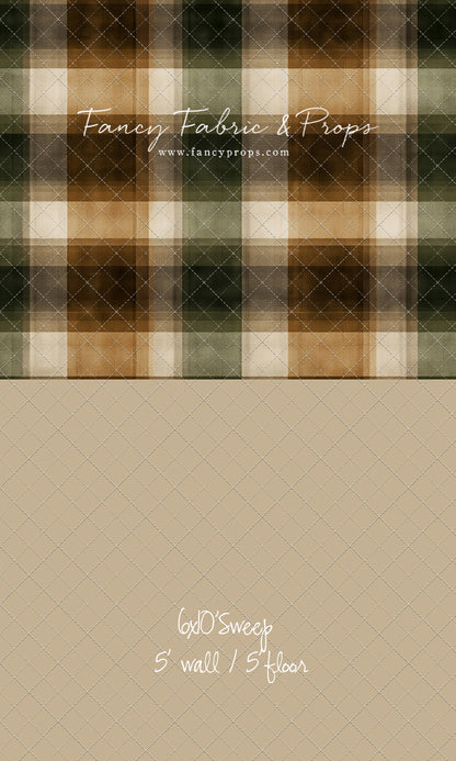 Woodland Plaid - With Sweep Option