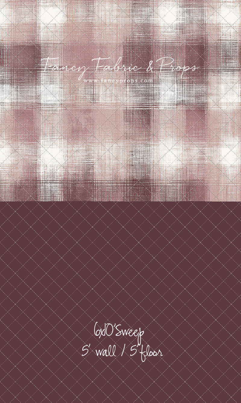 Woven Mauve - With Sweep Option